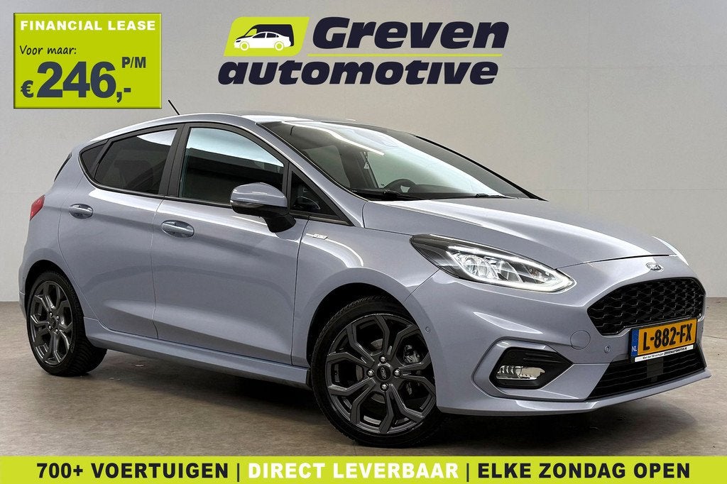 Ford Fiesta 1.0 EcoBoost ST-Line | Camera | Cruise | Clima |, Voorwielaandrijving, 94 pk, Stof, Gebruikt