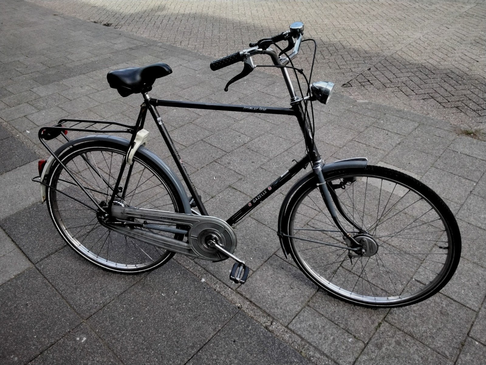gazelle Herenfiets 3V 61 cm Rijklaar!, Ophalen, Gebruikt, Versnellingen, 57 tot 61 cm