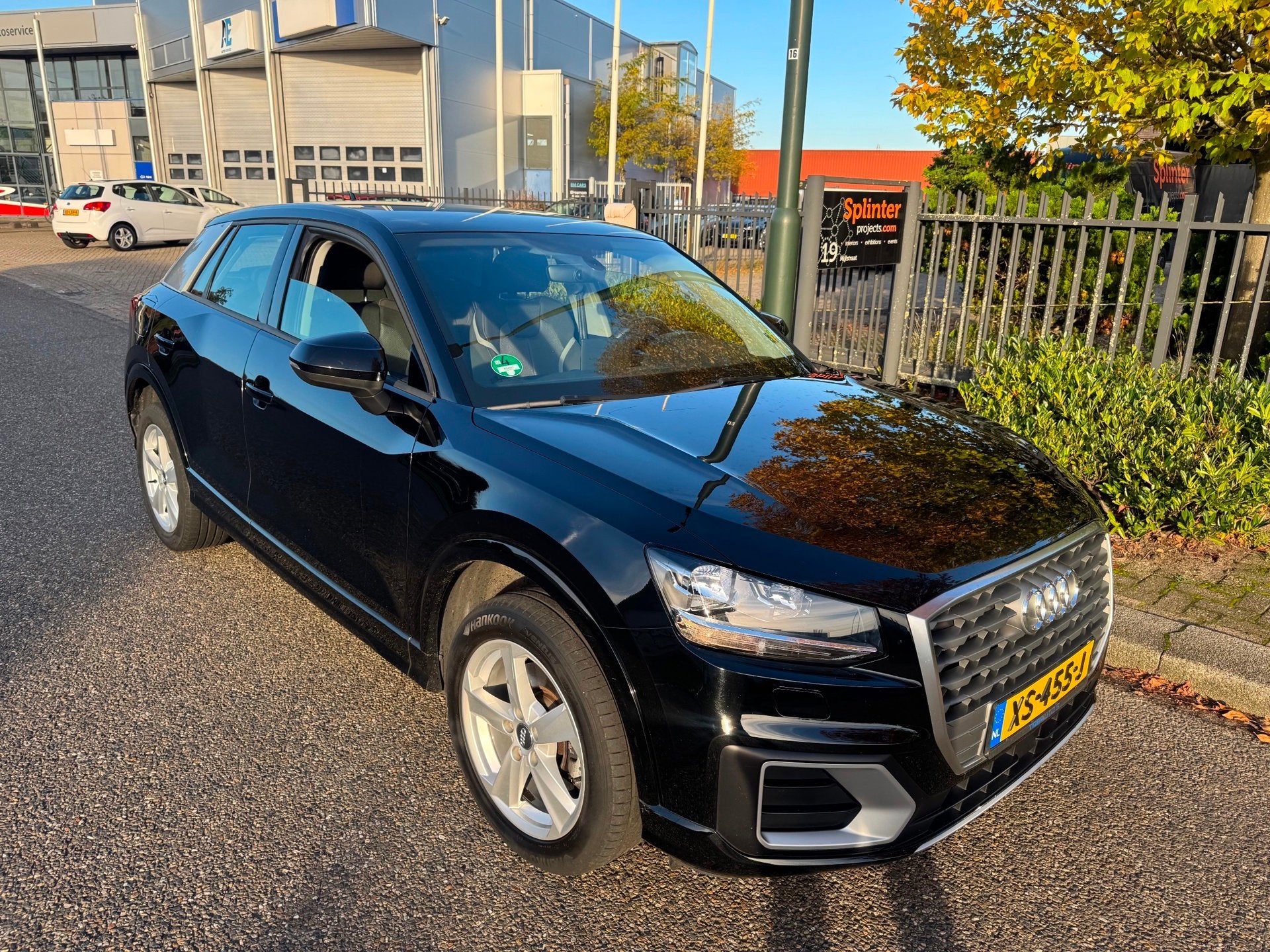Audi Q2 1.4 TFSI CoD Sport Pro Line Automaat,Navigatie, Auto's, Gebruikt, 4 cilinders, 150 pk, Zwart