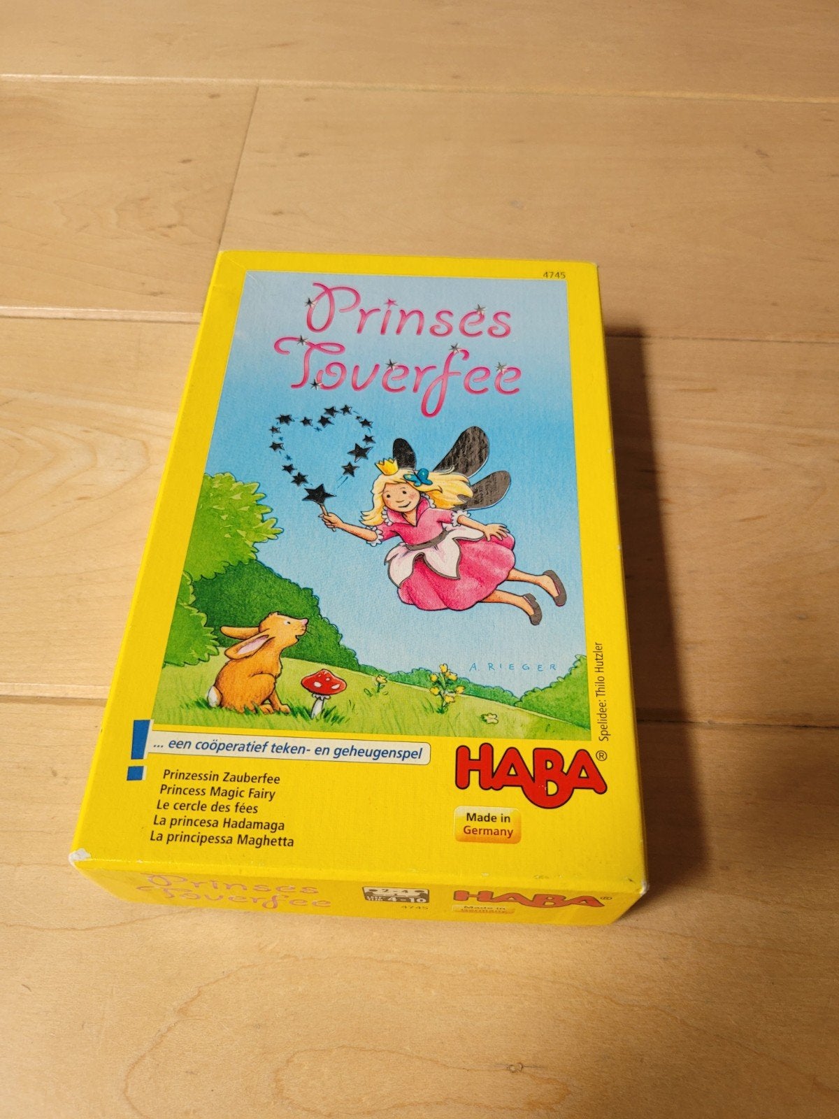 Prinses Toverfee spel - Netjes en Compleet, Drie of vier spelers, Ophalen, Zo goed als nieuw, HABA