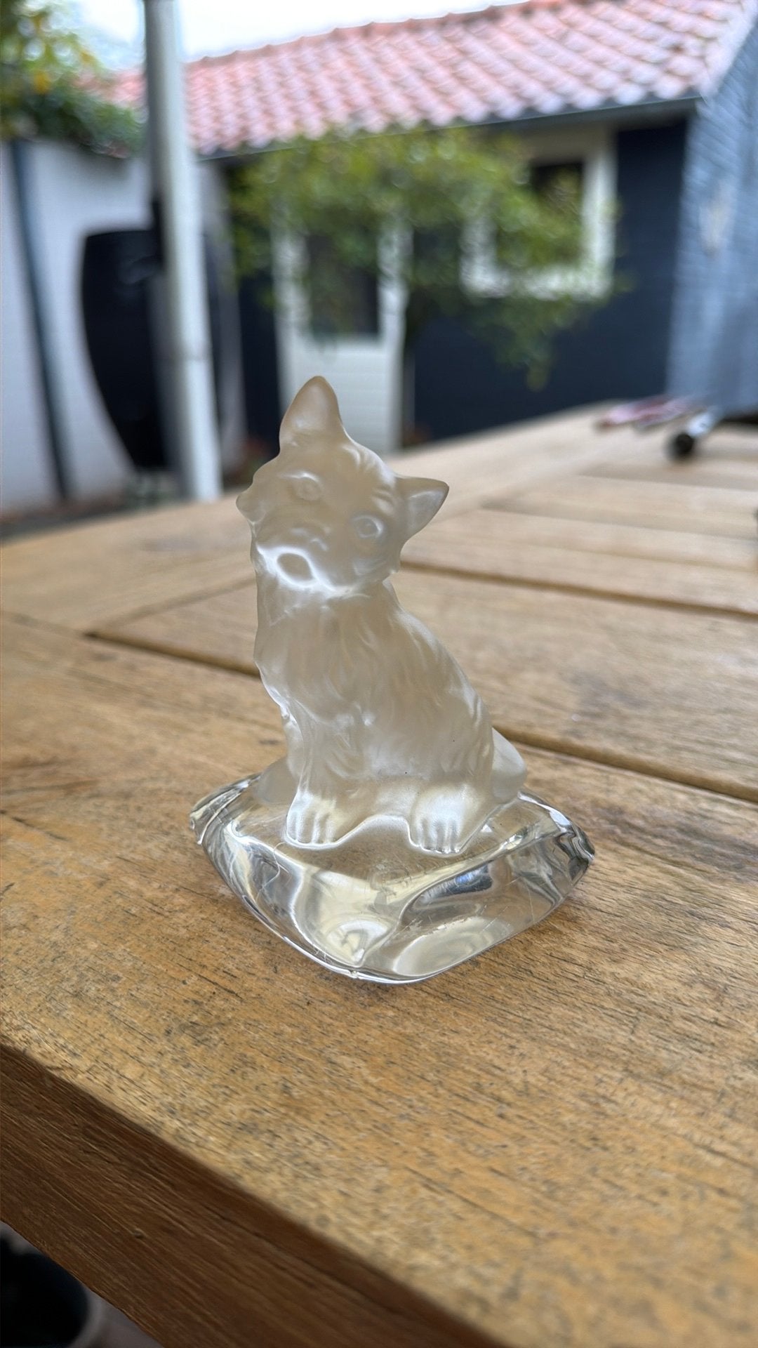 Goebel glas hondje, Ophalen of Verzenden