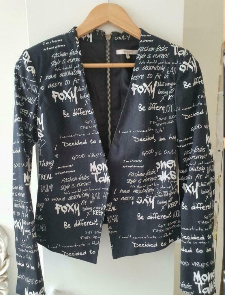 Nikkie Blazer Zwart Maat S, Zwart, Nieuw, Ophalen of Verzenden, Nikkie