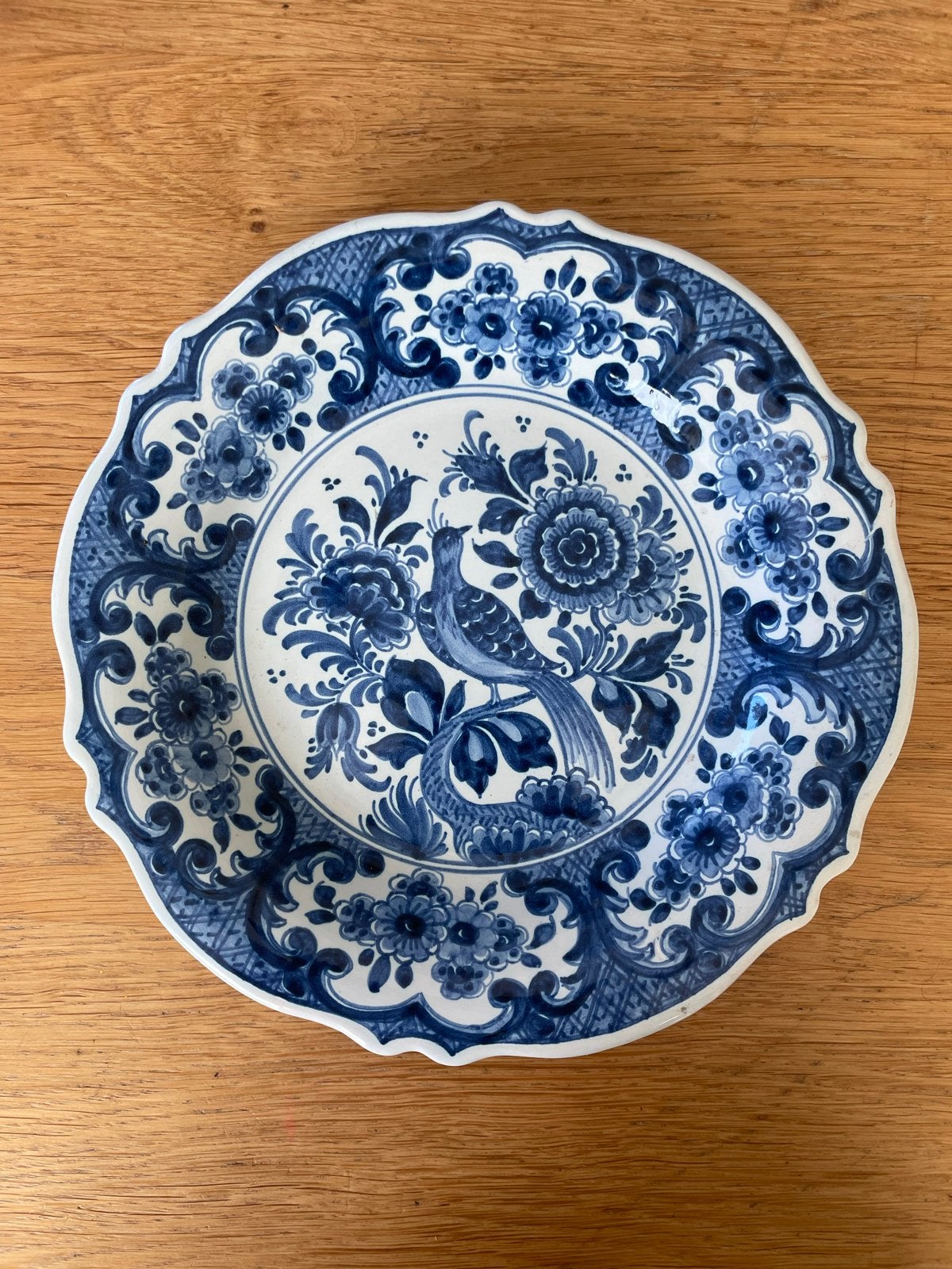 Delfts Blauw Wandbord, Ophalen of Verzenden