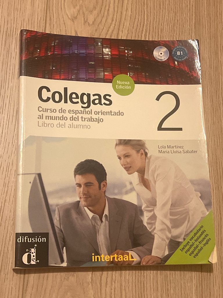 Colegas 2 b1 intertaal difusion spaans, Boeken, Ophalen of Verzenden, Gelezen, Intertaal, Fictie
