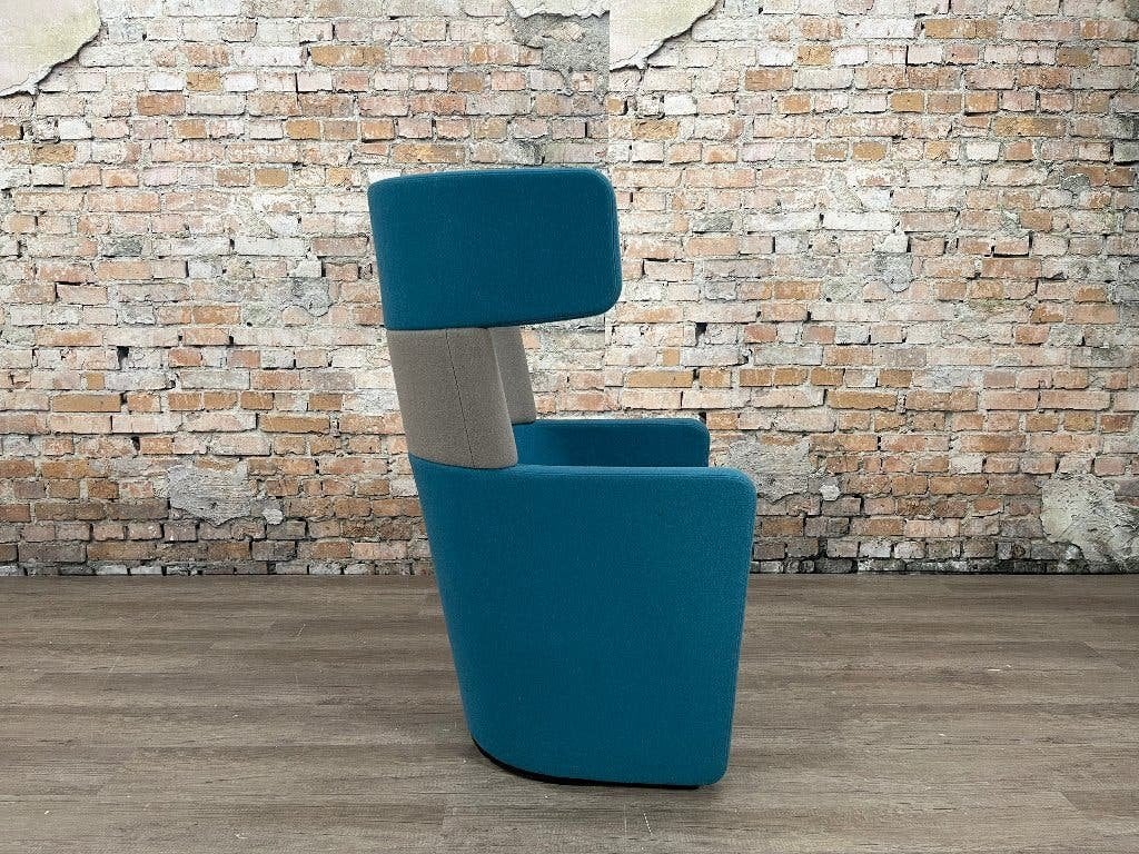 Bene Parcs Wing Chair blauw bij TheReSales, Ophalen, Minder dan 75 cm, Design, Zo goed als nieuw