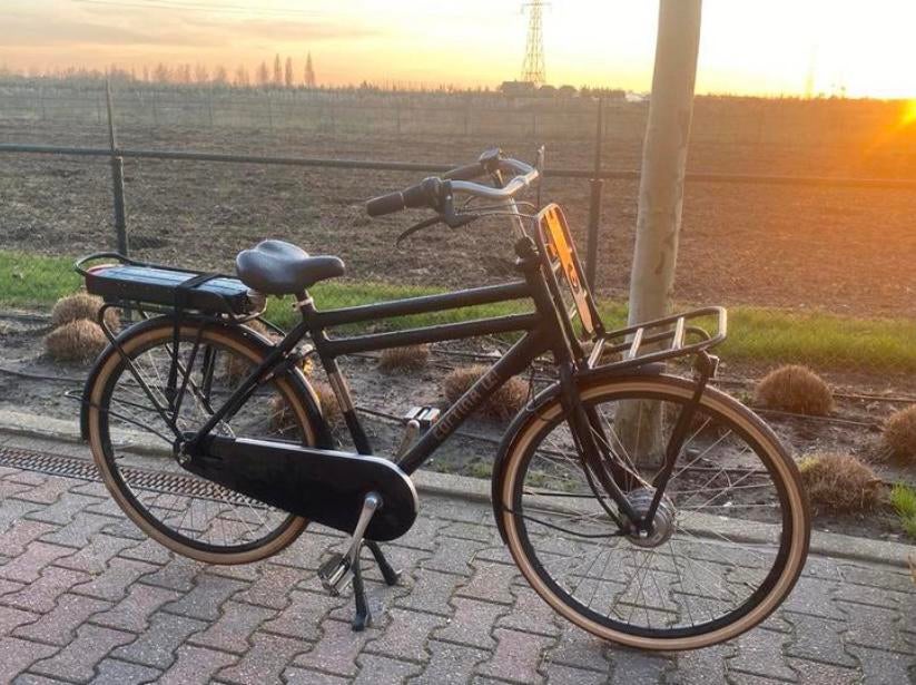 Elektrische cortina u4 heren fiets frame maat 53!, Fietsen en Brommers, Fietsen | Heren | Herenfietsen, Versnellingen, Zo goed als nieuw