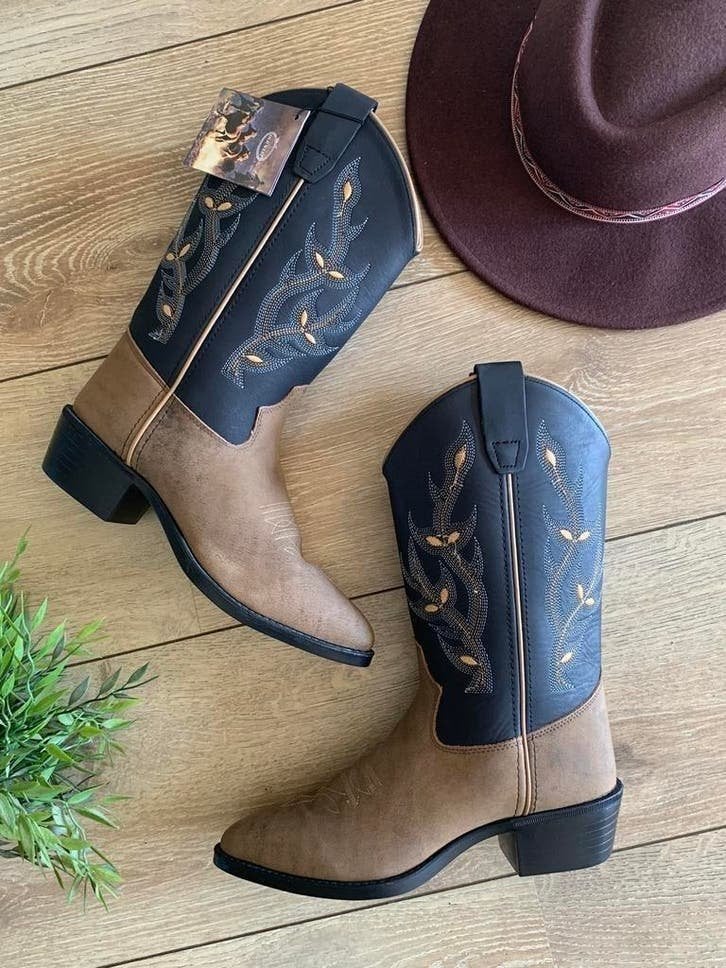 Old West cowboylaarzen 37 western boots bohemian laarzen, Hoge laarzen, -, Nieuw, Ophalen of Verzenden