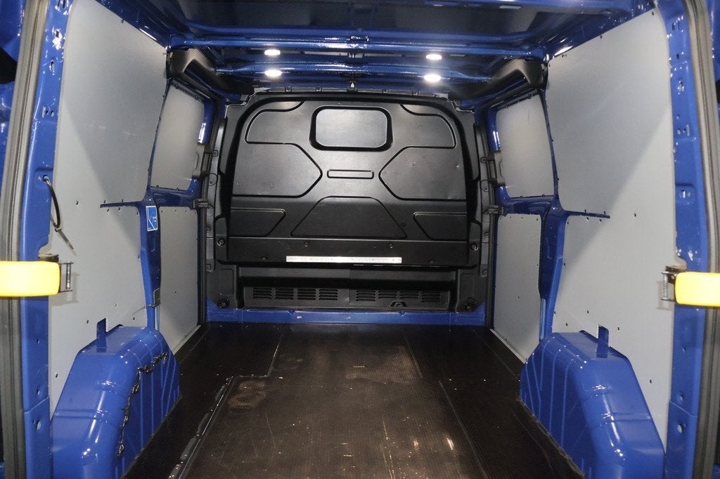 Ford Transit Custom 2.0 TDci 130pk L1 H1 Automaat 2x Schuifd, Auto's, Bestelauto's, Stof, Euro 6, 4 cilinders, Blauw