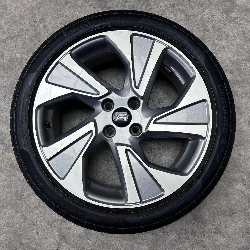 18 inch originele velgen + zomerbanden Ford Ecosport, Auto-onderdelen, Banden en Velgen, 18 inch, Ford, Banden en Velgen, Ophalen of Verzenden