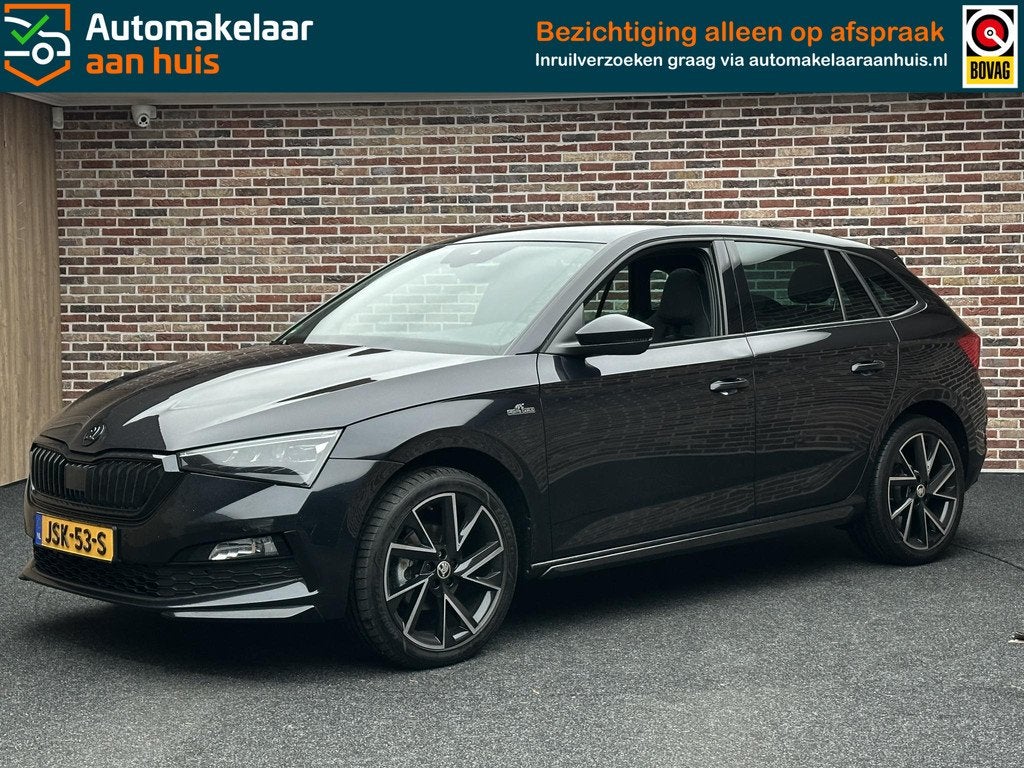 Skoda Scala 1.5 TSI ACT Monte Carlo Panorama | Virtual Kuip, Auto's, Skoda, Scala, Euro 6, 4 cilinders, 150 pk