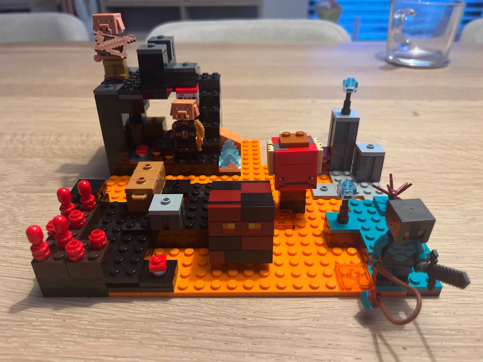 Lego Minecraft 21185 compleet, Gebruikt, Verzenden, Minecraft, Lego