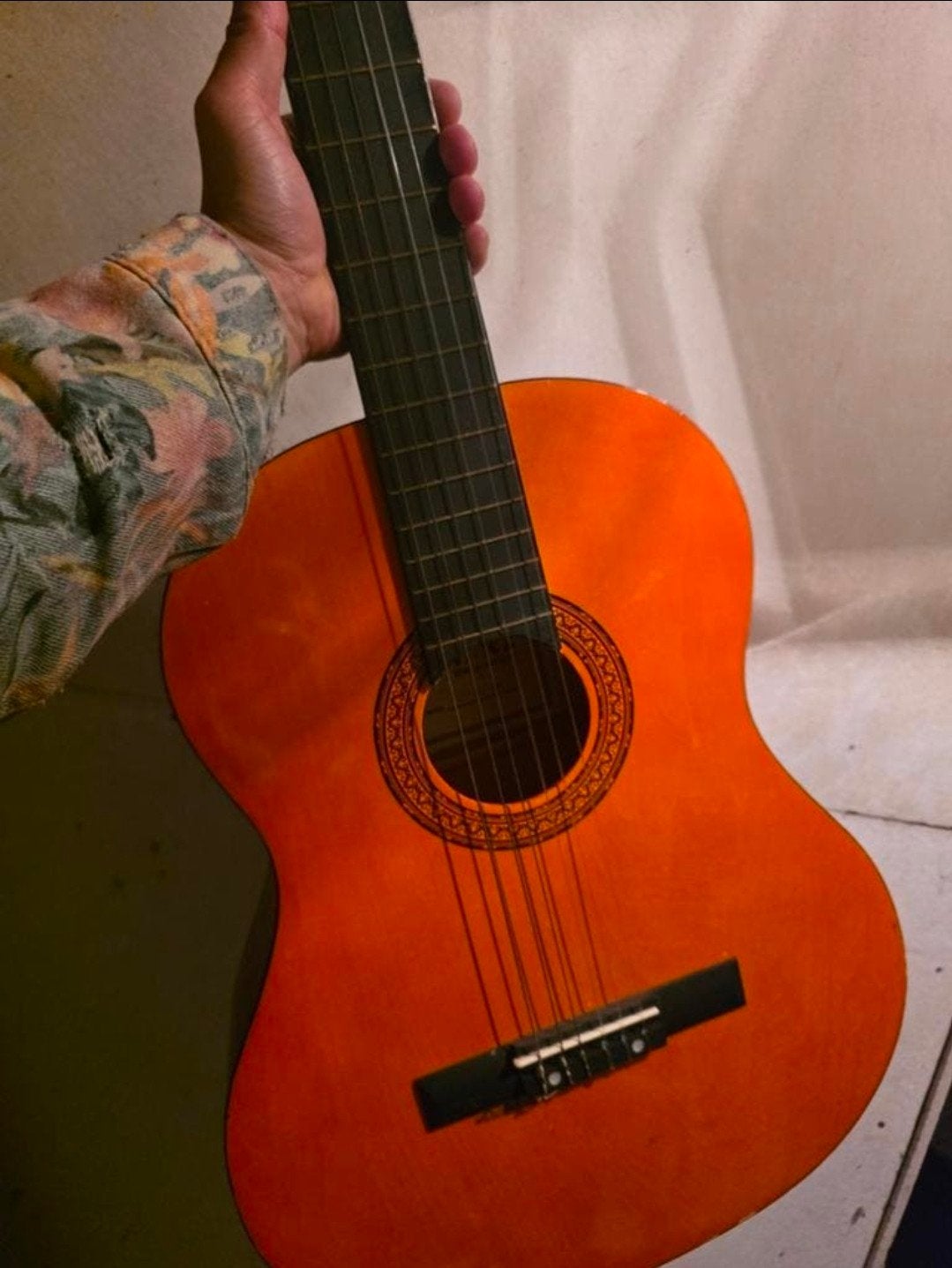 Mooie Gitaar, Ophalen of Verzenden, Zo goed als nieuw, Klassieke of Spaanse gitaar
