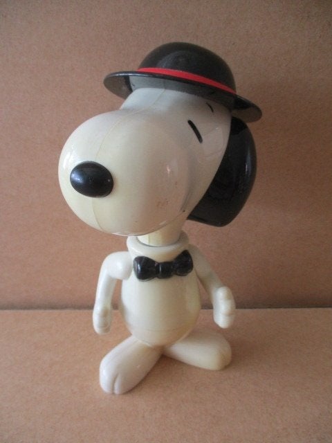 adv10755 snoopy poppetje 43, Ophalen, Snoopy, Gebruikt, Beeldje of Figuurtje