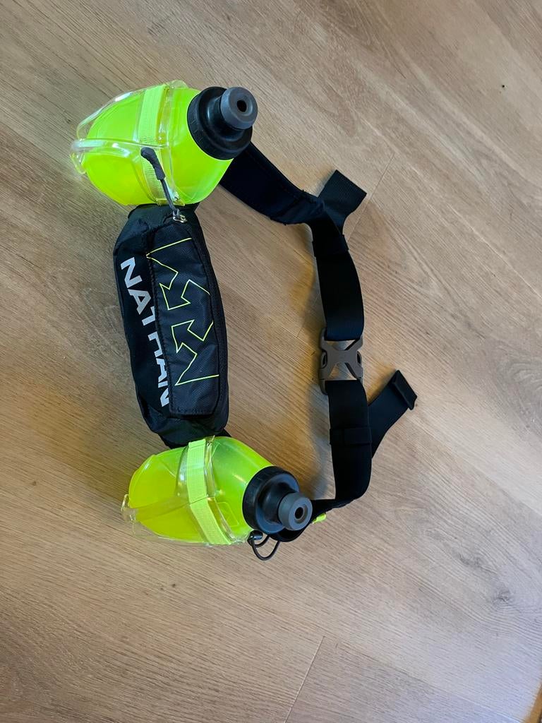 Nathan Drankgordel Geel - Ideaal voor hardlopen, Ophalen of Verzenden, Gebruikt, Overige typen