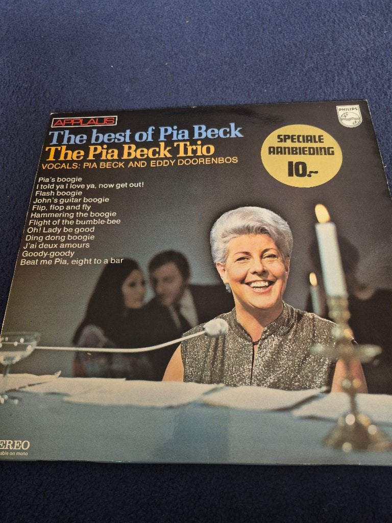 The Pia Beck Trio - The Best Of Pia Beck (Philips 6440 048), Ophalen, LP