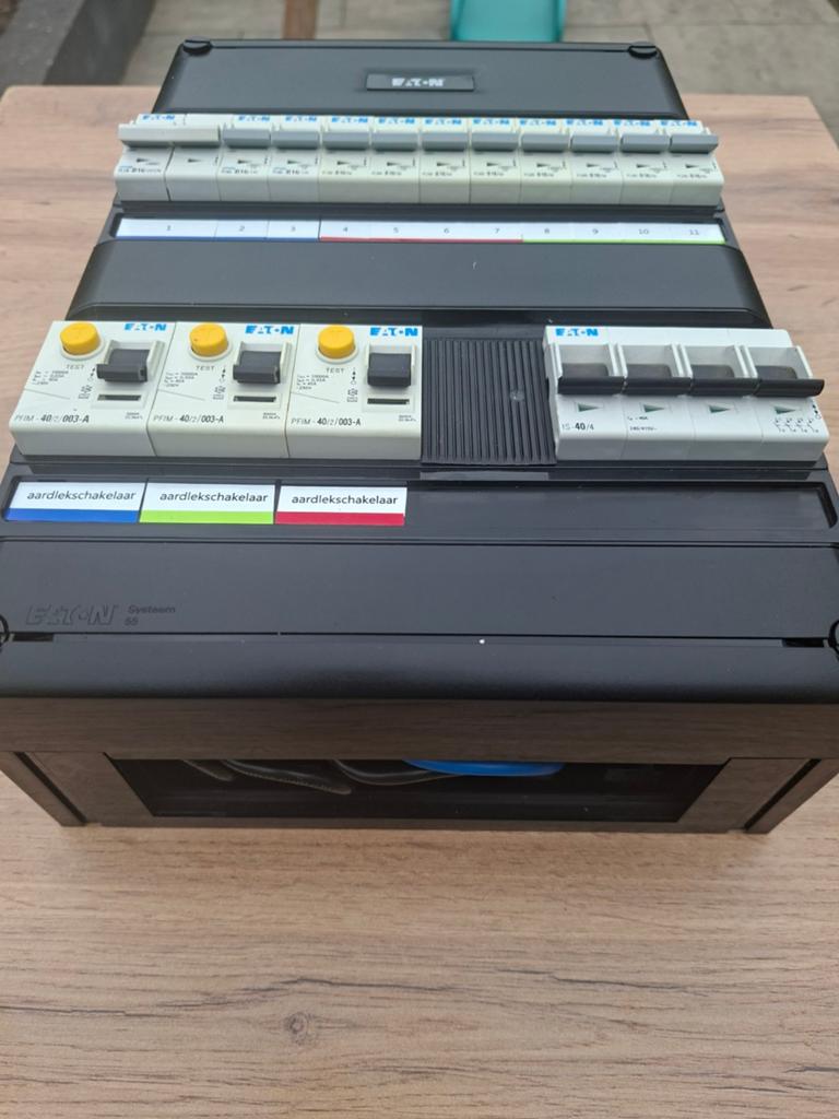 Eaton Groepenkast 10 groepen met kookgroep, Ophalen of Verzenden, Gebruikt, Overige typen