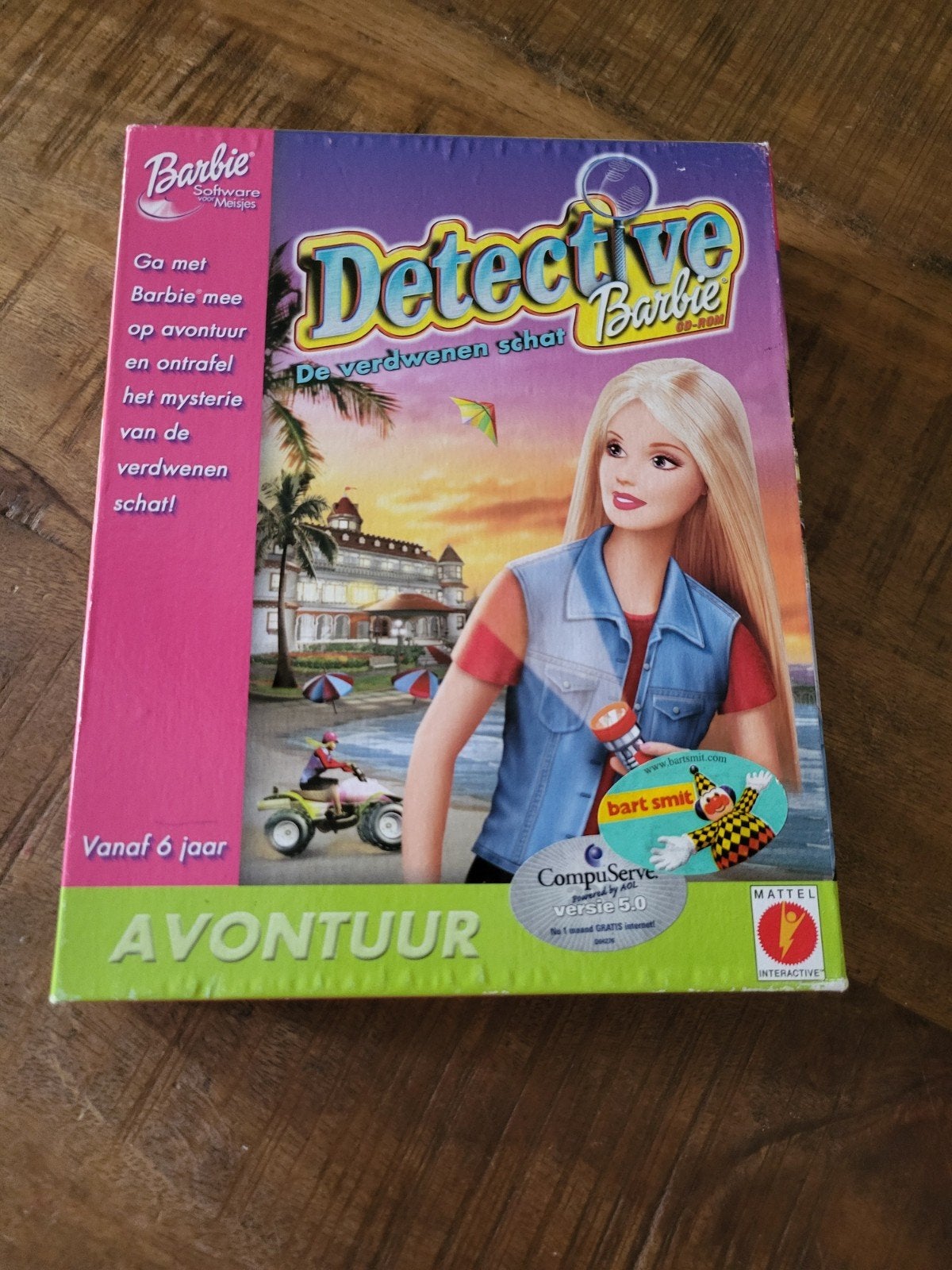 Barbie Detective: De Verdwenen Schat PC CD-ROM, Spelcomputers en Games, Games | Pc, Gebruikt, Avontuur en Actie, 1 speler, Vanaf 7 jaar
