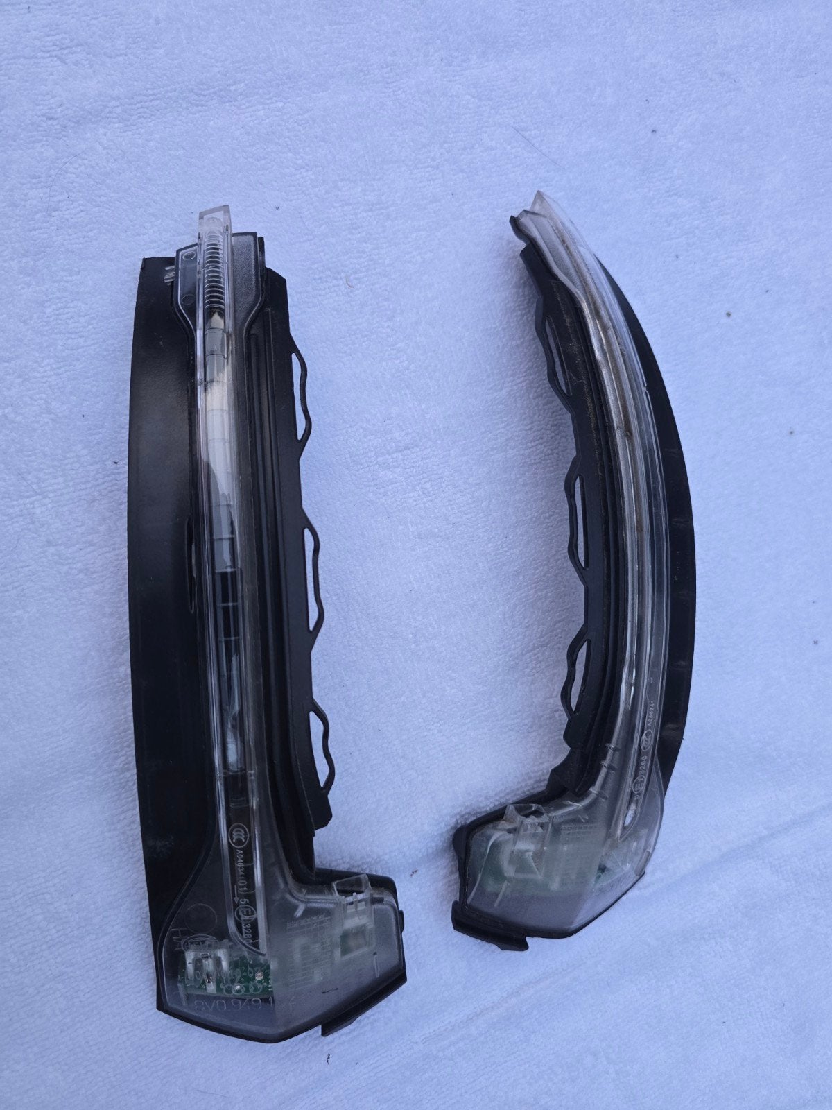 Audi A3 S3 originele spiegel knipperlichten (set), Auto-onderdelen, Verlichting, Ophalen of Verzenden, Gebruikt, Audi