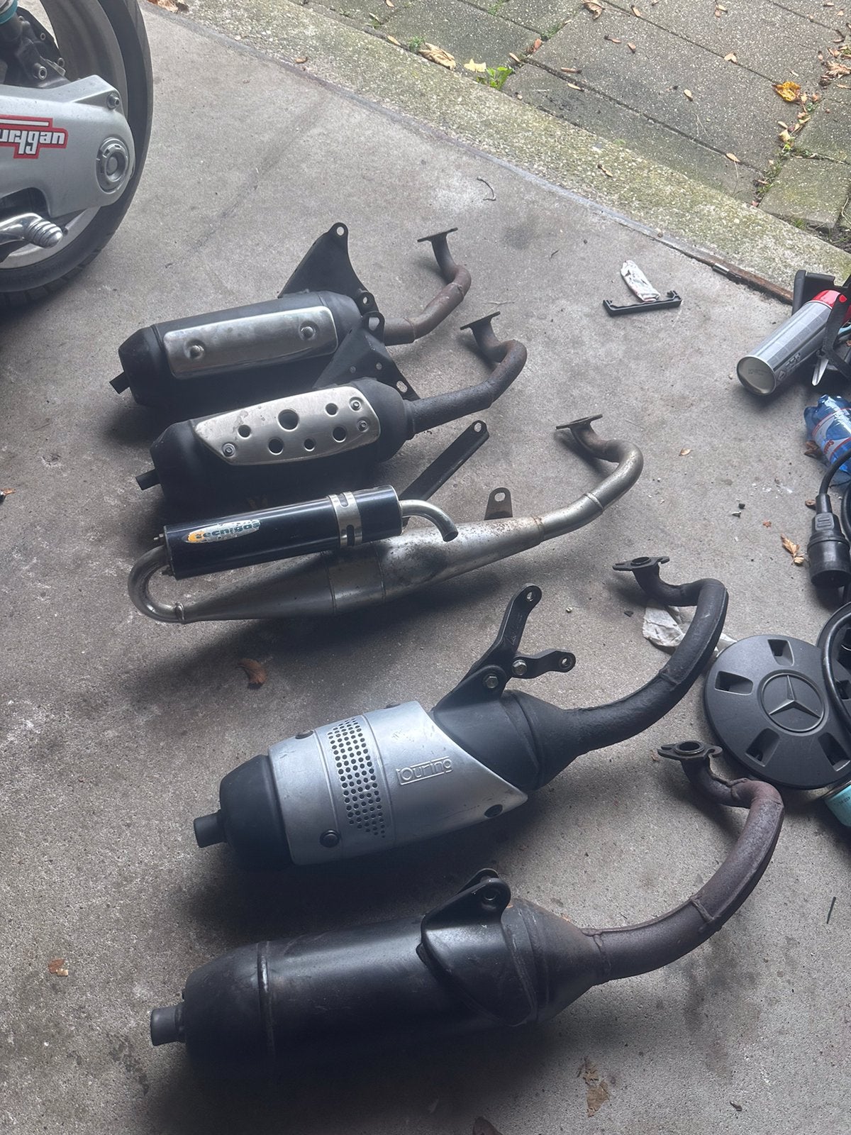 Minarelli horizontaal uitlaten, Ophalen, Zo goed als nieuw, Yamaha