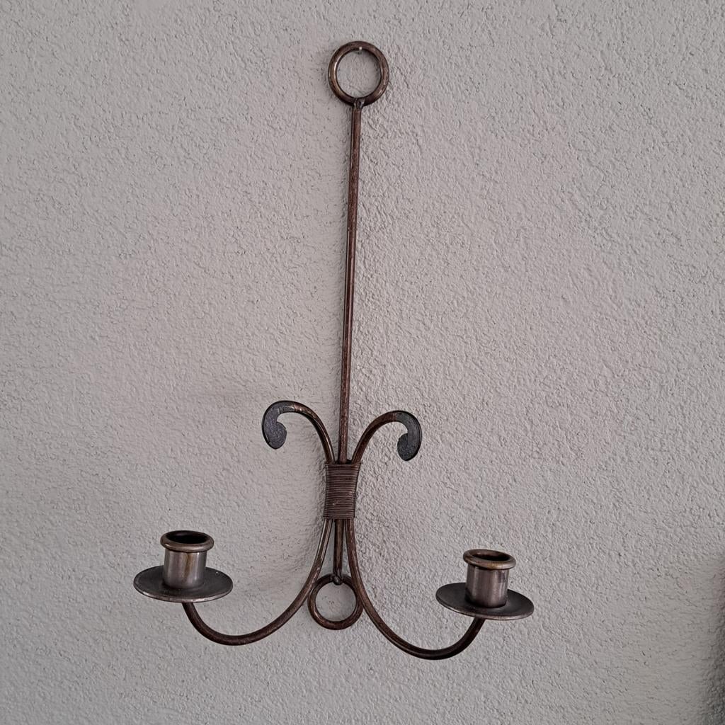 Gietijzeren kaarsen houder, Ophalen, Metaal, 25 tot 50 cm