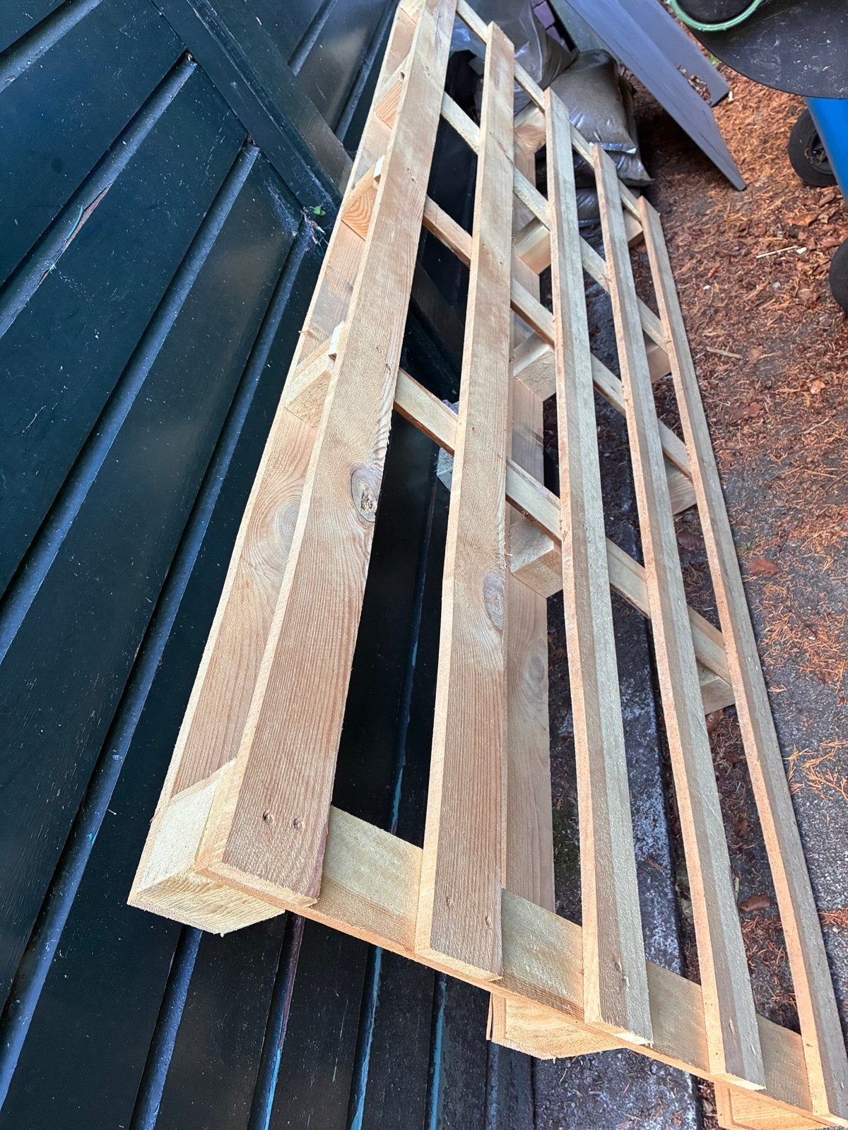 Pallet extra groot, Ophalen, Nieuw, Hout, Minder dan 1 meter