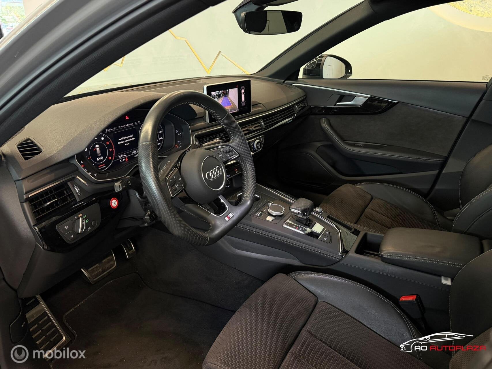 Audi A4 Avant 40 TFSI Sport 3x S line edition Panorama/Matri, Auto's, Dealer onderhouden, Zwart, 1984 cc, A4