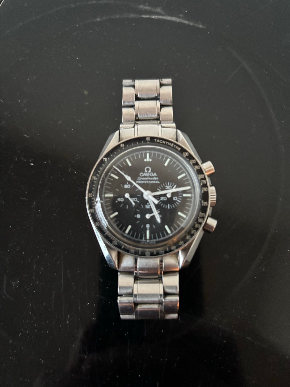 Omega Speedmaster Professional Moonwatch Staal, Gebruikt, Staal, Polshorloge, Ophalen of Verzenden