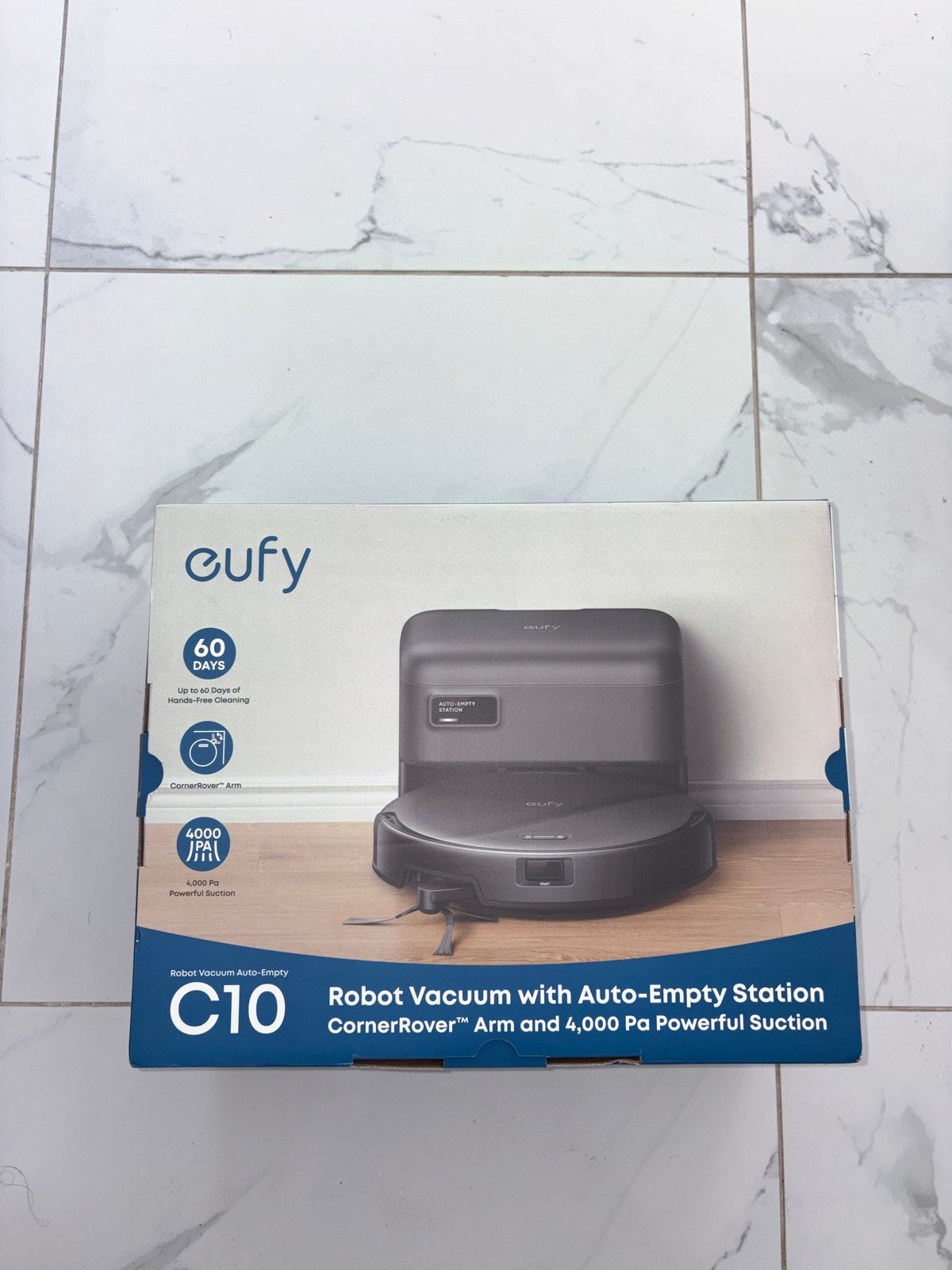 Eufy Robotstofzuiger met Auto-Empty Station C10, Overige merken, Automatisch legen, Nieuw, Ophalen of Verzenden