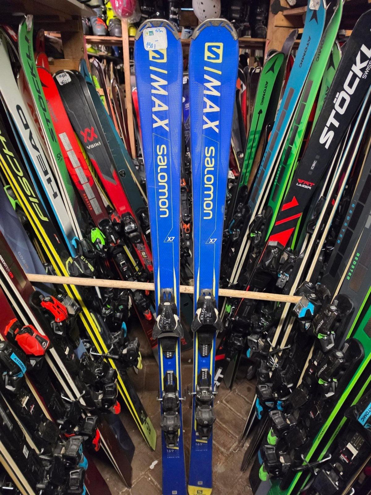 169cm SALOMON S MAX X7 ALL ROUD SKIS, 160 tot 180 cm, Q, Zo goed als nieuw, Carve