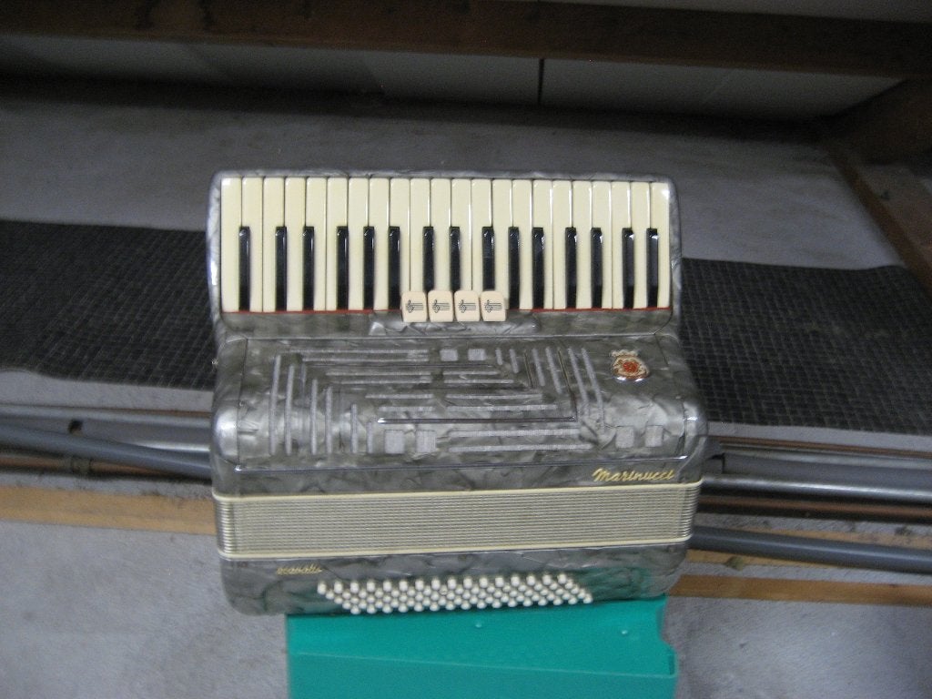 accordeon 80bassen, Ophalen, Gebruikt, 80-bas, Met koffer