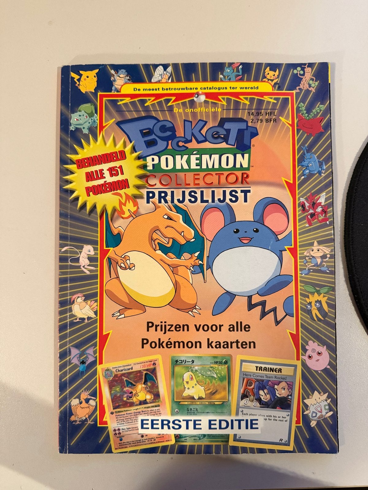 Beckett Pokémon Collector Prijslijst Eerste Editie, Ophalen of Verzenden, Gebruikt, Boek of Catalogus