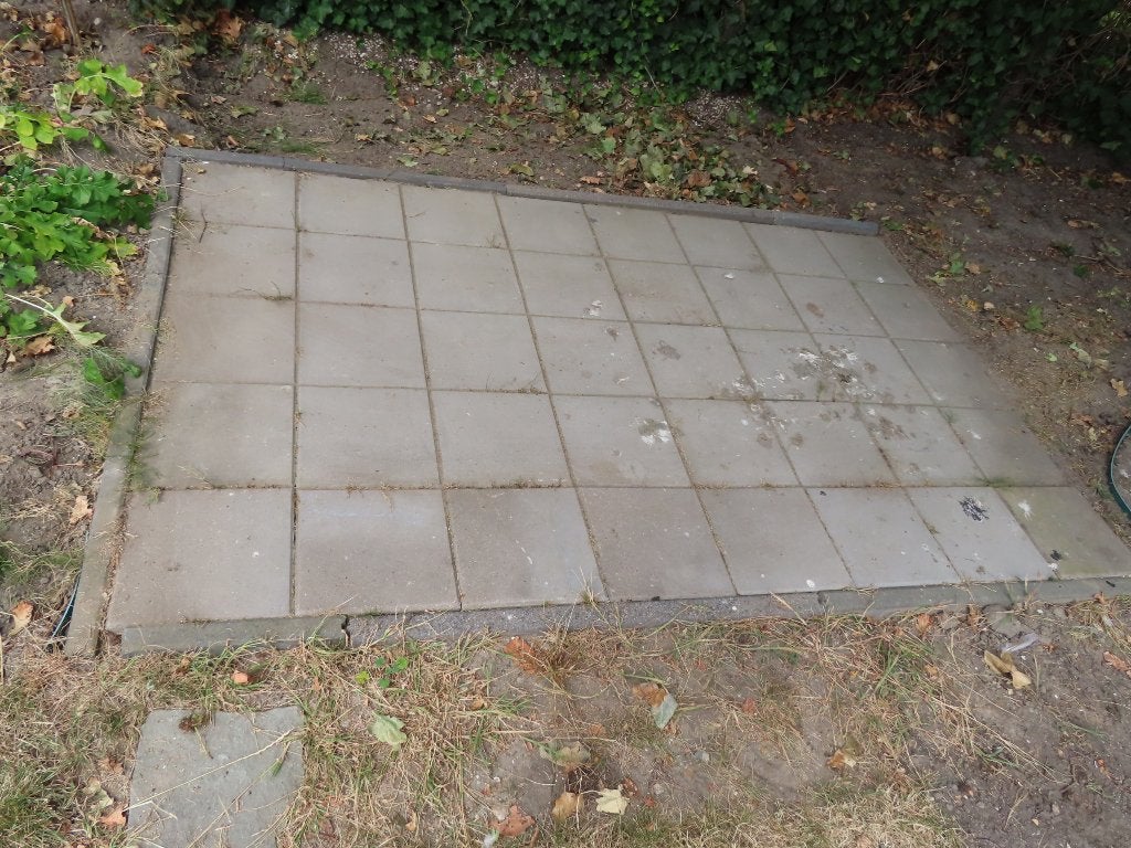 trottoir tegels gratis, Ophalen, Gebruikt, Minder dan 5 m², Beton