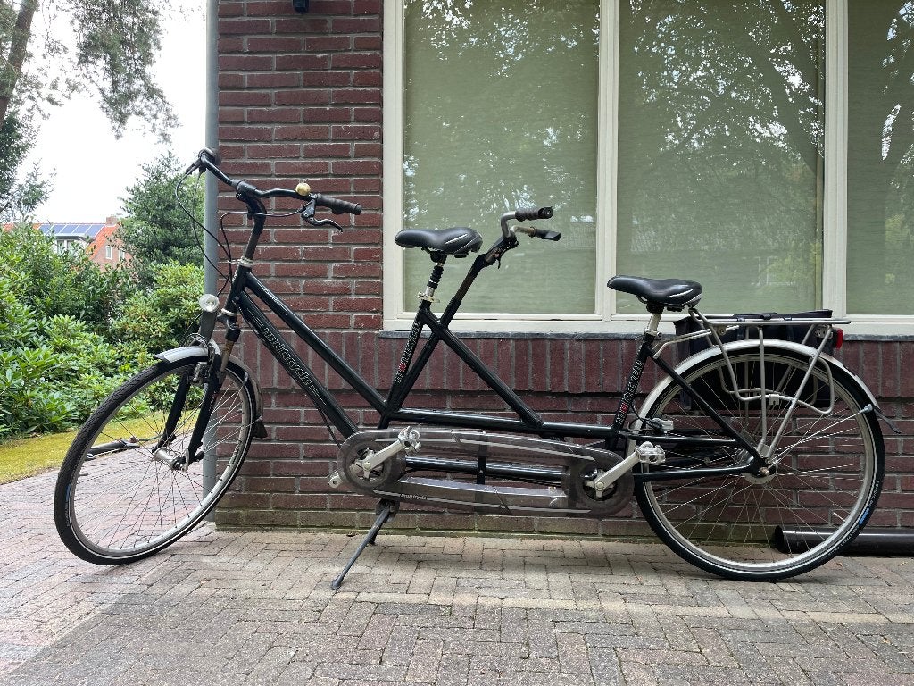 Tandem, Fietsen en Brommers, Ophalen, Minder dan 10 versnellingen, Gebruikt, Vering