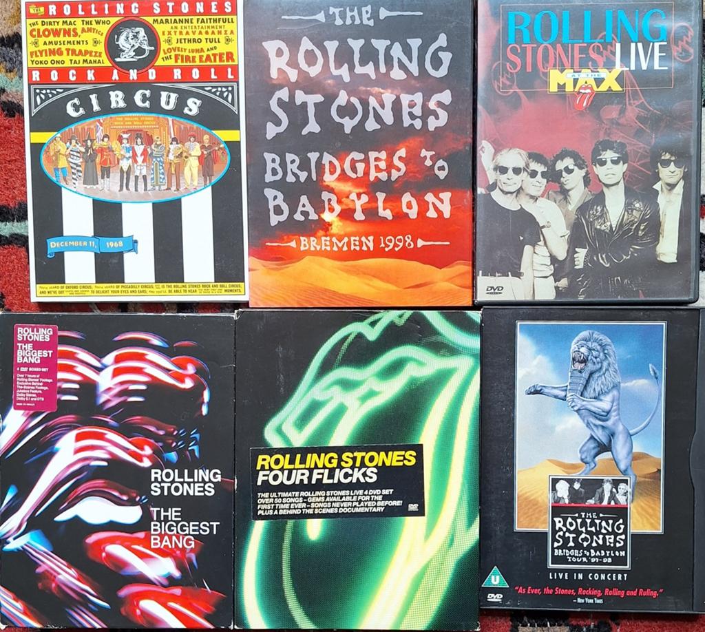 The Rolling Stones DVD Collectie - Live Concerten, Cd's en Dvd's, Dvd's | Muziek en Concerten, Alle leeftijden, Ophalen of Verzenden