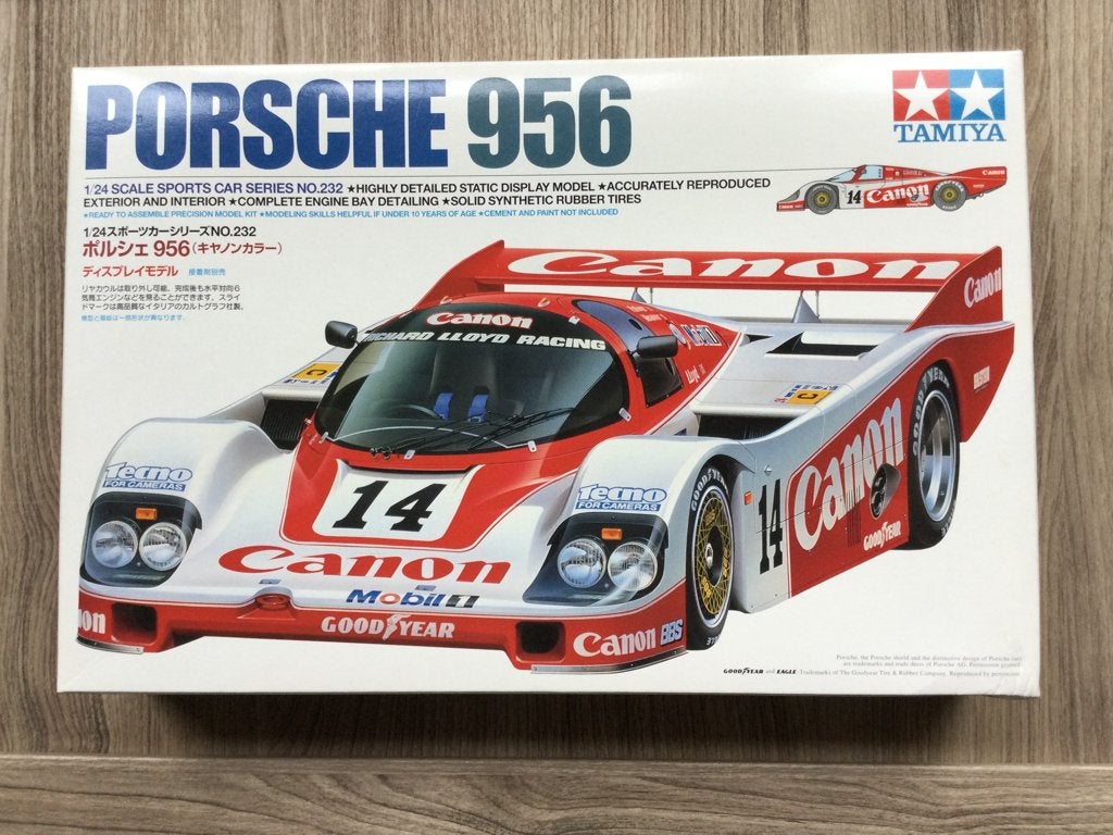 Tamiya Porsche 956 Canon, Auto, Groter dan 1:32, Nieuw, Ophalen of Verzenden