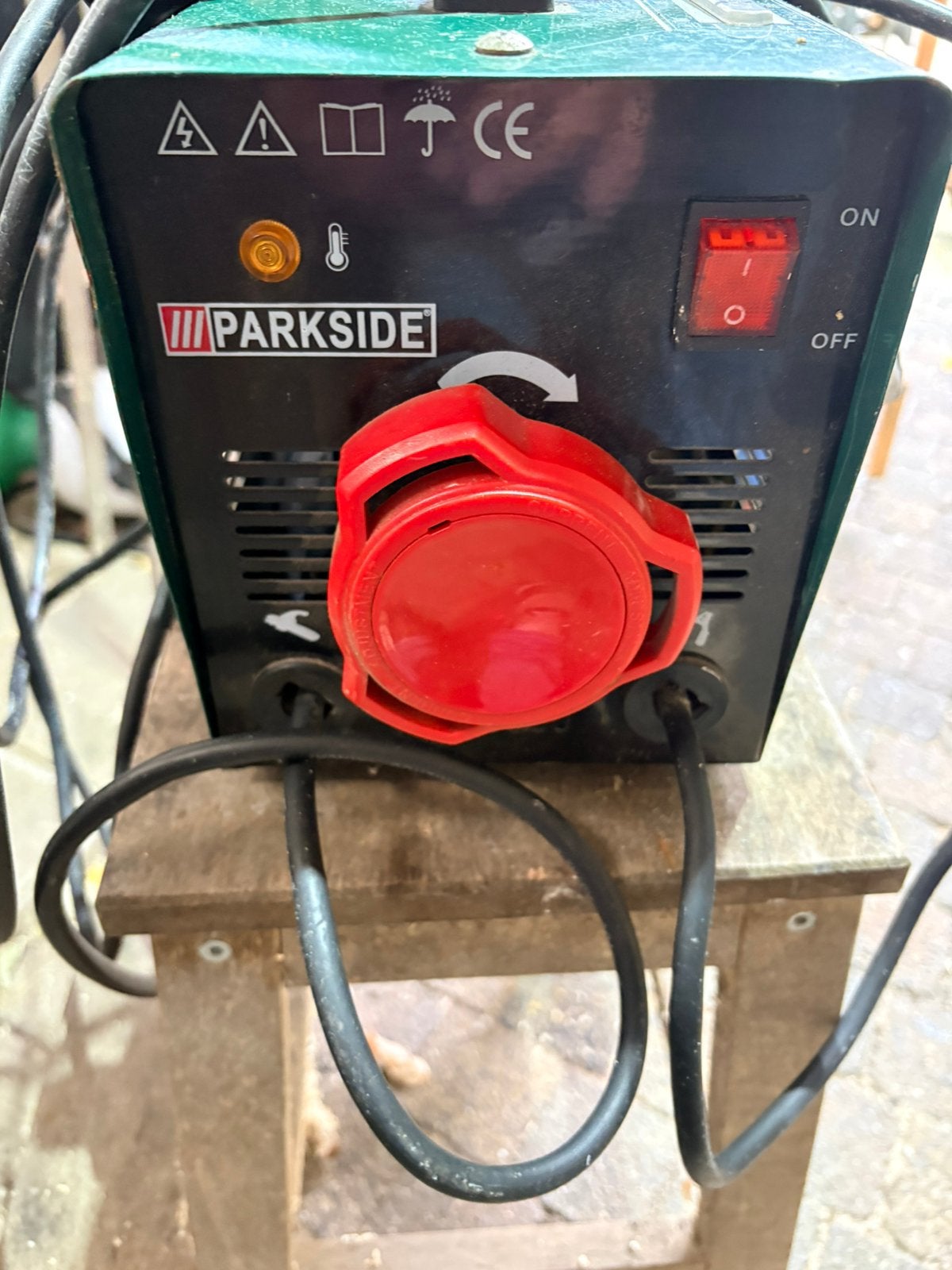 Lastrafo parkside, Ophalen, Gebruikt, Minder dan 150 ampère, Elektroden