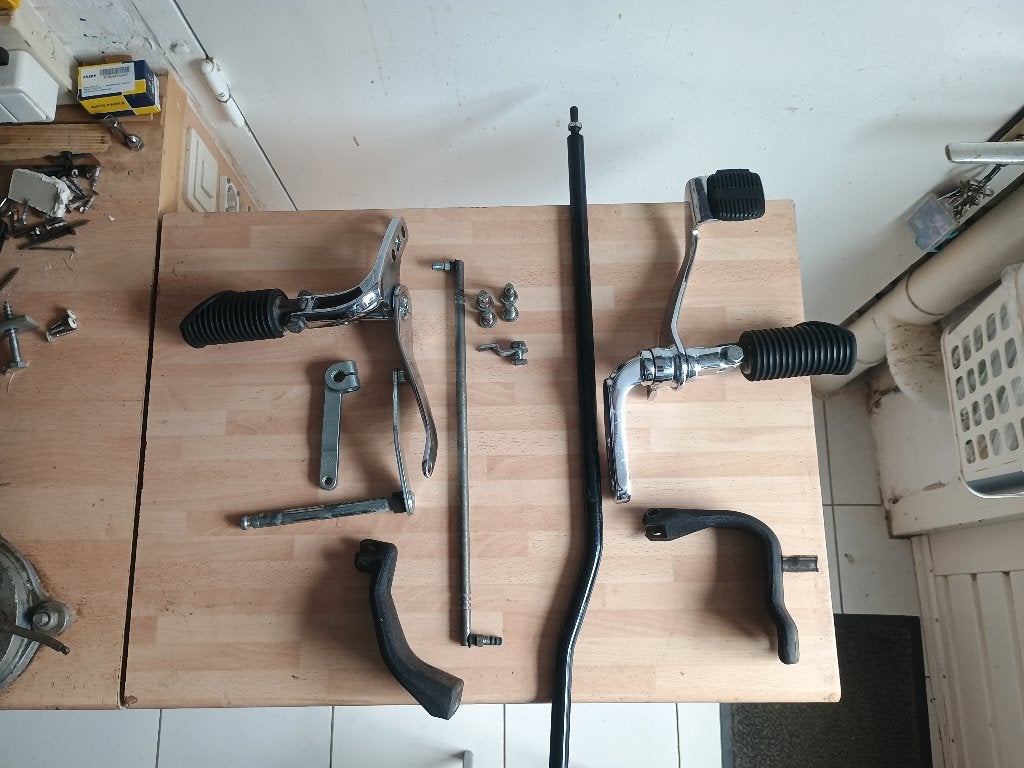 Dyna Glide Forward controls, Ophalen of Verzenden, Gebruikt