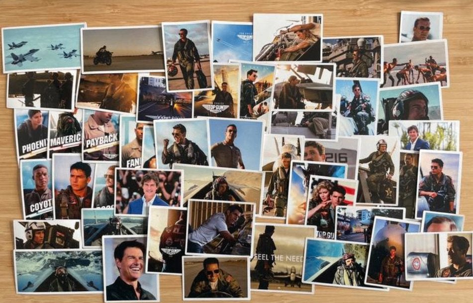 Tom Cruise & Top gun stickers, Verzenden, Nieuw, Meerdere stickers
