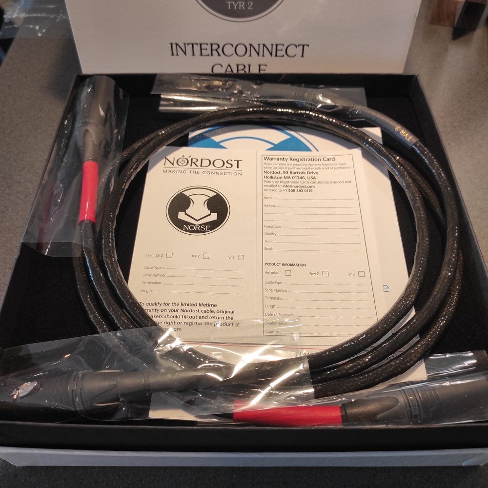 Nordost Tyr2 XLR, -, -, Ophalen of Verzenden, Zo goed als nieuw