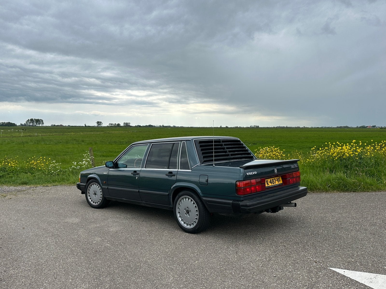 Volvo 740 GL 1988 Blauw, 1190 kg, Achterwielaandrijving, Blauw, 2300 cc