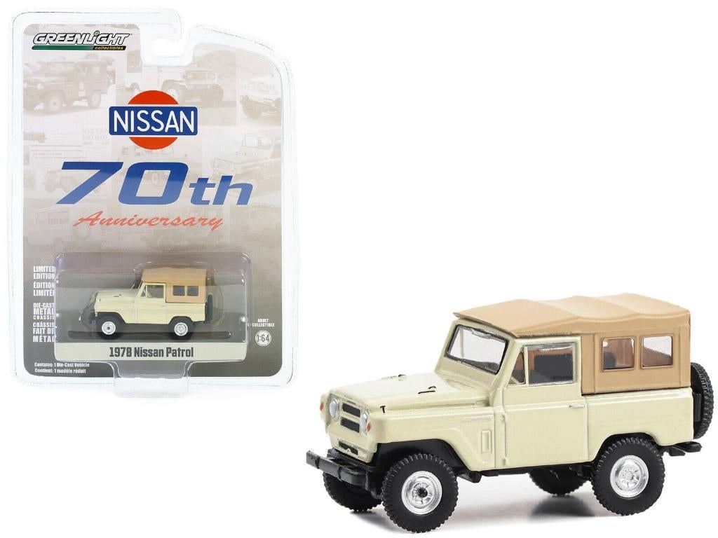 1978 Nissan Patrol van Greenlight 1/64, Ophalen of Verzenden, Nieuw, Auto