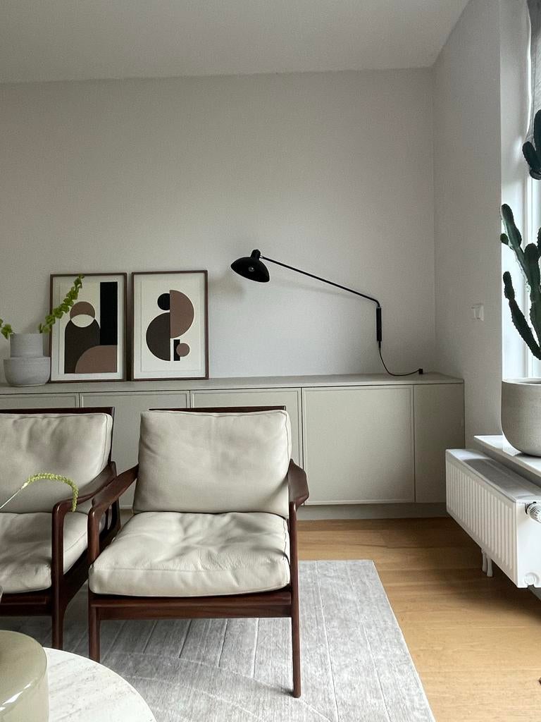Stijlvolle wandlamp Wall Sconce - Lambert & Fils Waldorf, Ophalen of Verzenden, Zo goed als nieuw, Metaal