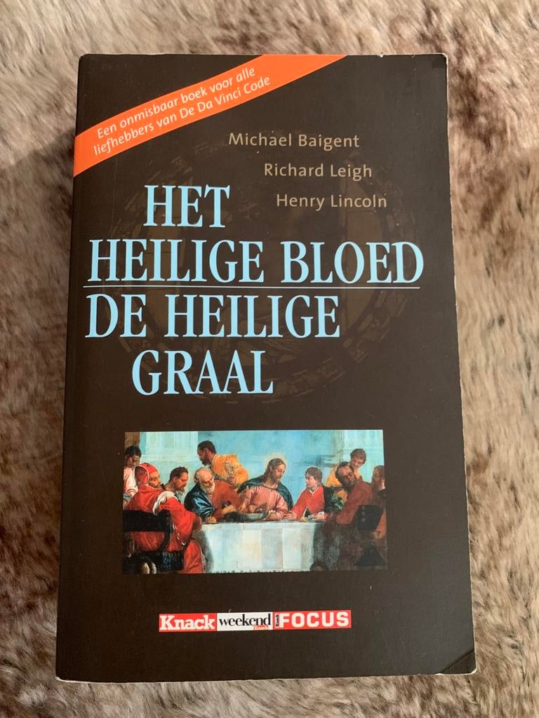Het heilige bloed/ De heilige graal- Baigent/Leigh/Lincoln, Ophalen of Verzenden, Gelezen, Spiritualiteit algemeen, Achtergrond en Informatie