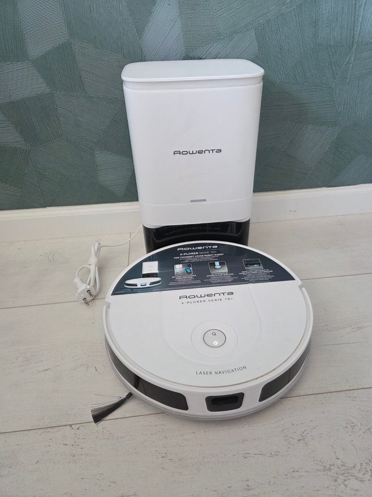 Rowenta X-Plorer Serie 70+ Robotstofzuiger met Dweilfunctie, Rowenta, Bedienbaar via app, Ophalen of Verzenden, Zo goed als nieuw