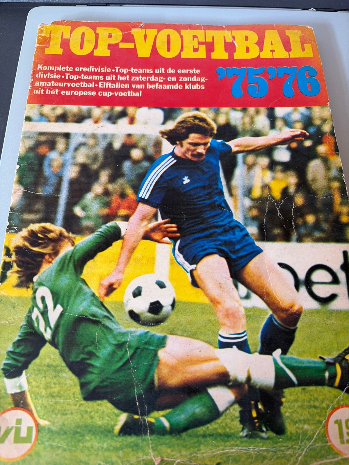 Top Voetbal '75-'76 album - 4 stickers missen, Ophalen, Gelezen, Balsport