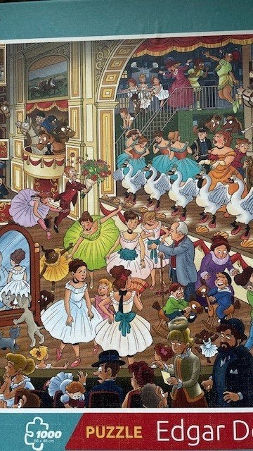 That's life puzzel Gallery Edition Edgar Degas, Ophalen of Verzenden, 500 t/m 1500 stukjes, Zo goed als nieuw, Legpuzzel
