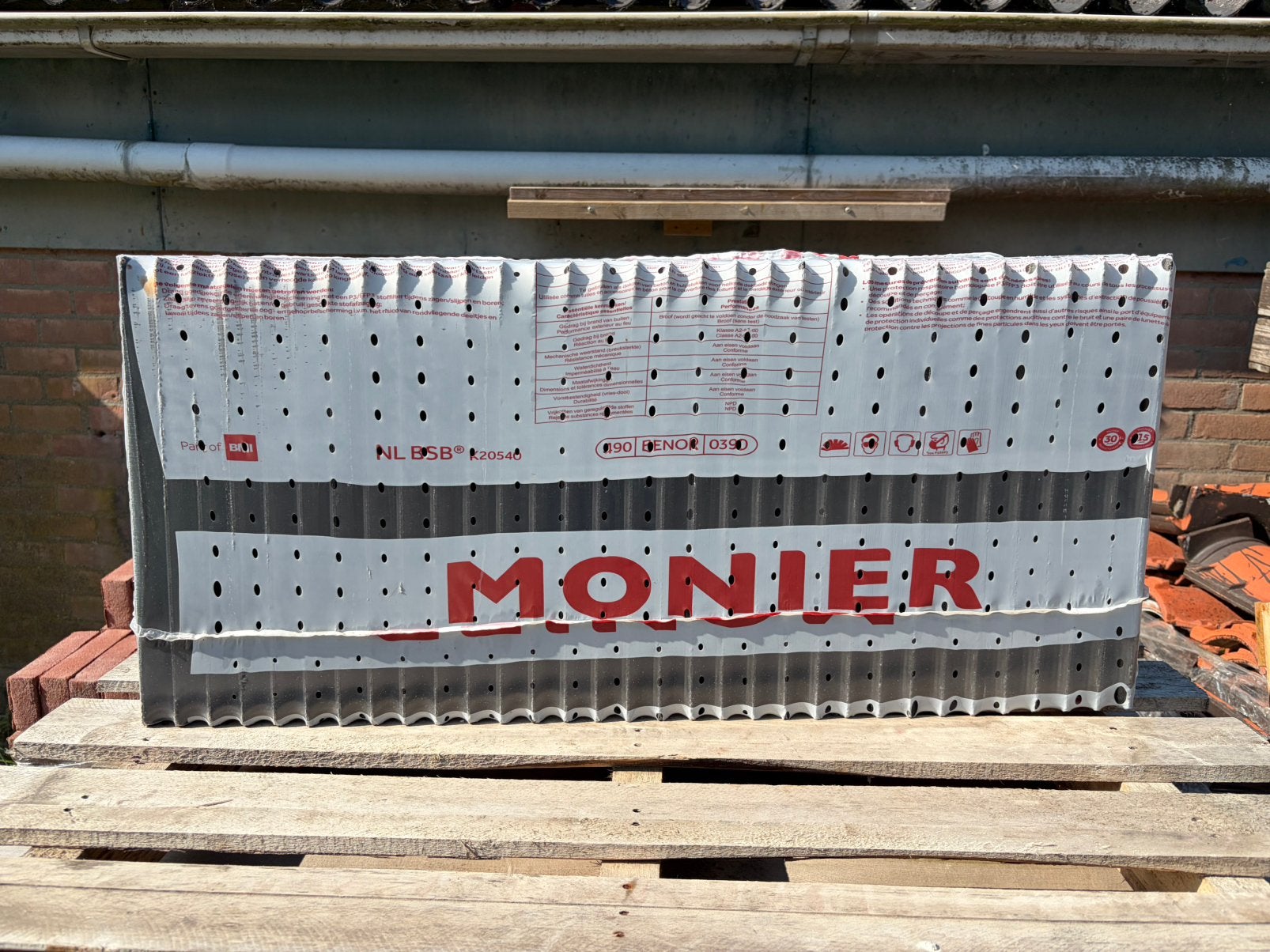 Monier sneldek Classic zwart nova+, Doe-het-zelf en Verbouw, Dakpannen en Dakbedekking, Ophalen, Steen of Klei, Zwart, Zo goed als nieuw
