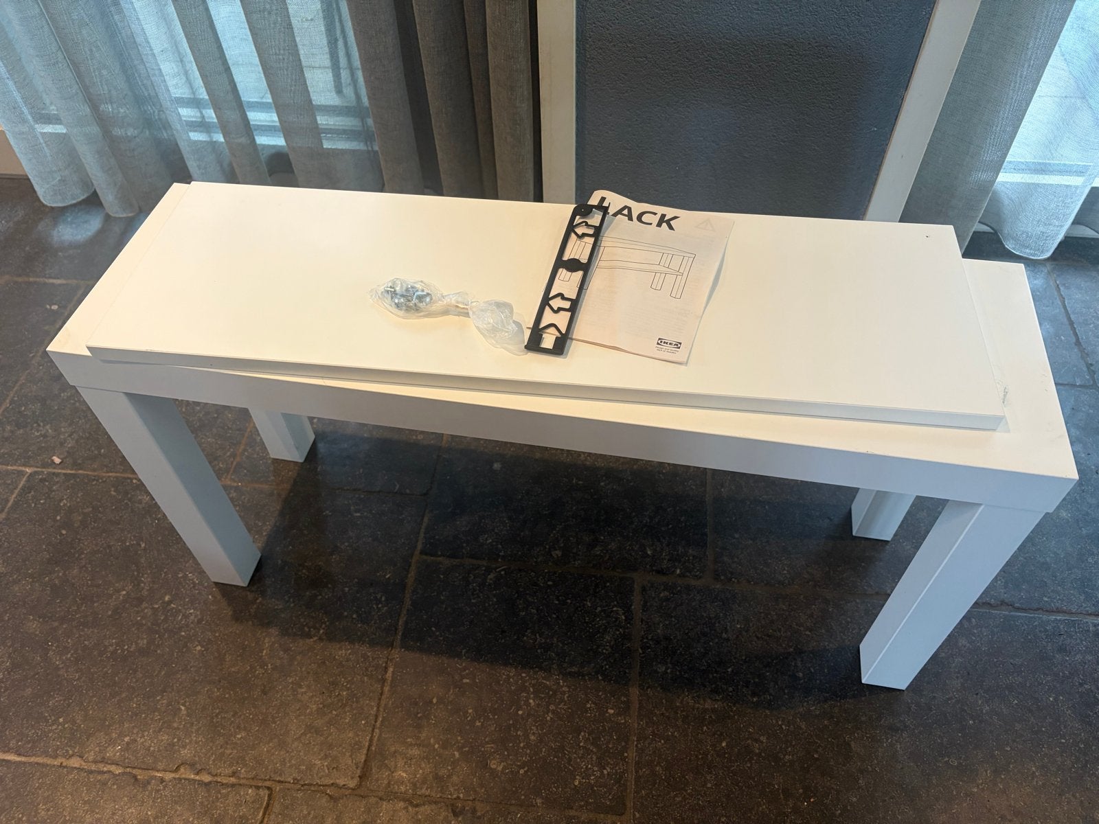 Nieuwe IKEA Lack tafel, Overige materialen, Nieuw, Minder dan 100 cm, 25 tot 50 cm