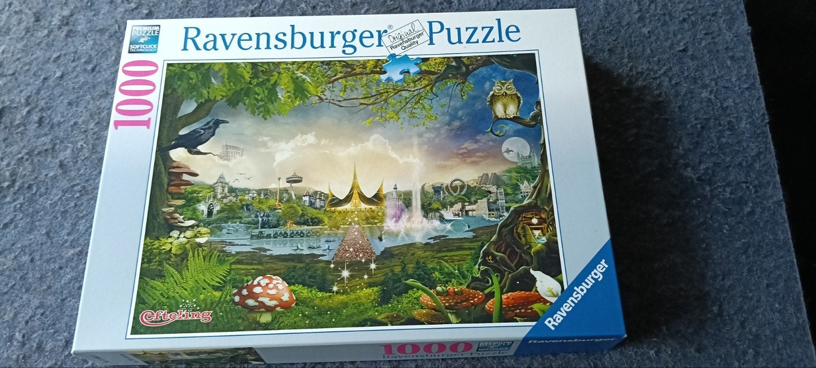 Efteling puzzel zomereditie., Hobby en Vrije tijd, Denksport en Puzzels, Ophalen of Verzenden, 500 t/m 1500 stukjes, Zo goed als nieuw