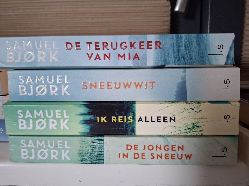 Samuel Bjork met oa Ik reis alleen en De terugkeer van Mia, Ophalen, Zo goed als nieuw, Samuel bjork, Scandinavië